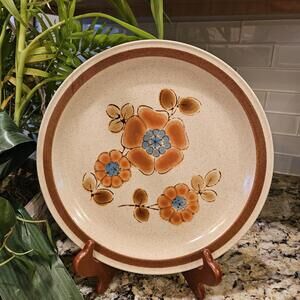 Cupboard Craft Vintage "Brown Sugar" Stoneware Dinner Plates Set Of 4 Japan